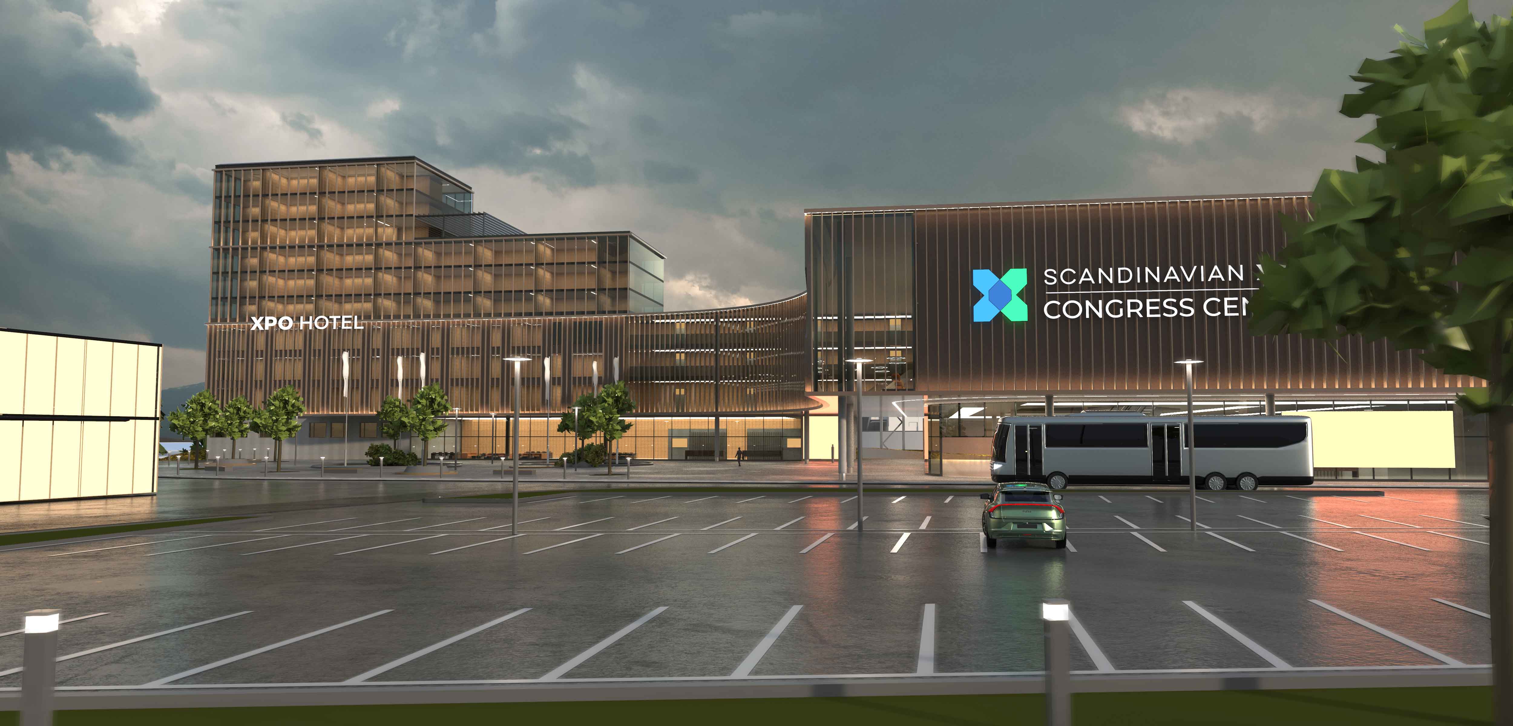 Visionsbild av Scandinavian XPO Congress Center
